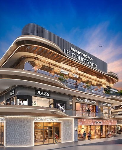 Smartworld Le Courtyard Noida international high street retail destination