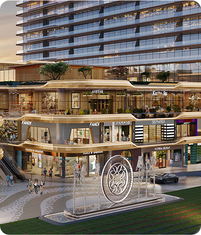 High street retail experience at Smartworld Le Courtyard Noida mobile view